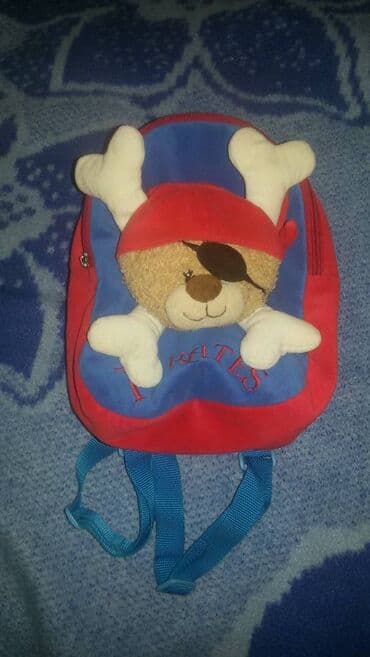 skolske torbe za devojcice: Kid's backpack, Unisex, color - Red — 1