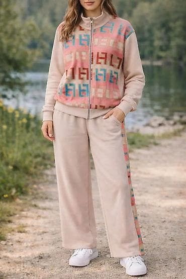 pantalone versace: Damski komplet trenerke – jakna sa rajsferšlusom i donji deo sa — 4