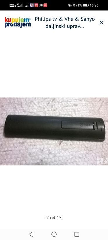 patrone za frizider: Philips univerzalni daljinski upravljač za TV/Video - Model brenda — 2