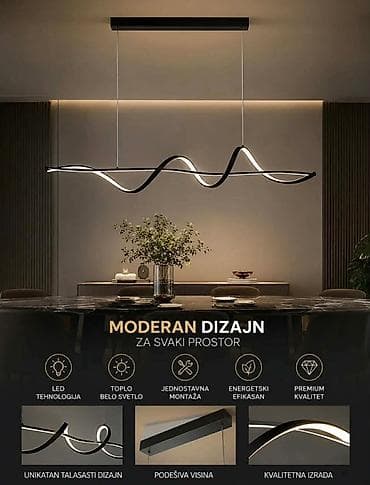ring light beograd: Moderni LED viseći luster – spoj elegancije i tehnologije Unesite dozu — 1