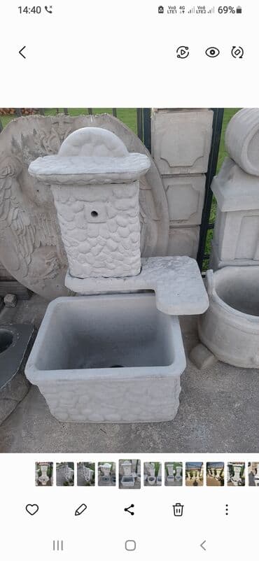 nastavak za wc šolju cena: Betonske česme — 28
