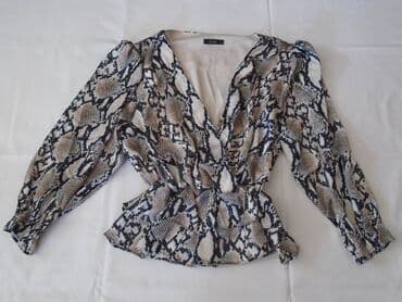 c a tunike: L (EU 40), Animal, color - Black — 2