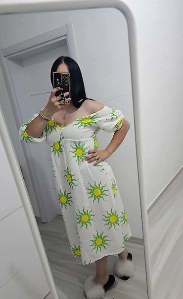 haljina boje vina: 🌞 LANENE HALJINE 🌞 Savršen izbor za tople dane 💛 ✨ Lagane, udobne i — 3