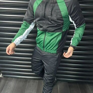 crno beli tech fleece: Komplet, Nike, bоја - Šareno, Mikrofiber — 1