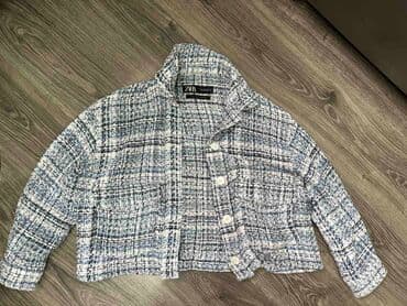 zara helanke sa slicem: Zara, M (EU 38), Plaid — 1