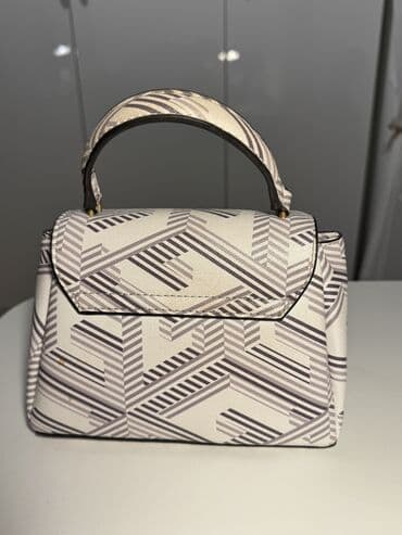 torbe za plazu dm: Elegantna torbica, Guess, Materijal: Koža — 5
