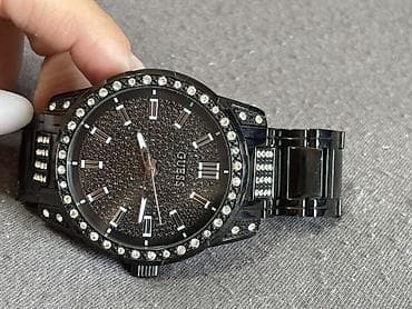 stvari za školu: GUESS ženski ručni sat – crni, sa kristalima POTPUNO NOV, BEZ — 1