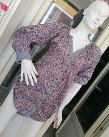 nasa duks h: S (EU 36), Cotton, Floral, color - Multicolored — 11
