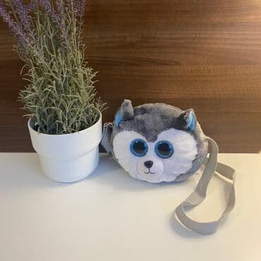 kaktus koji prica dexy co: TY plisana igracka-torbica Haski Slush Original kupljena u Dexy co — 1