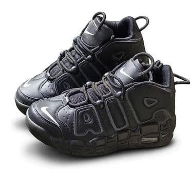 Nike Air More Uptempo – crne patike - Ikoničan “AIR” dizajn sa bočnim na lalafo.rs Nike Air More Uptempo – crne patike - Ikoničan “AIR” dizajn sa bočnim