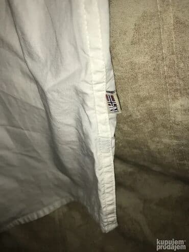 Venčanice i aksesoari: Original NAPAPIJRI kosulja M PRAKTICNO NOVA 100% cotton Ramena 46cm — 6
