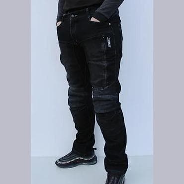 Men's Clothing: Crne muške farmerke sa modernim dizajnom, idealne za svakodnevno — 3