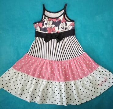 svecane bele haljine: H&M, Midi, Sleeveless, 104-110 — 5
