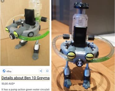 jagodica bobica igracka: Ben 10 alien original igracka - graymatter galvan prime ride vehicle — 2