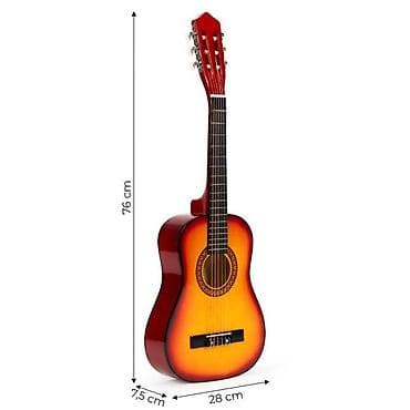 bicikli za decu od 4 godine: Velika klasična drvena gitara za decu sa 6 žica – ECOTOYS Šifra — 7