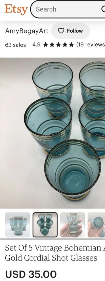 nespresso soljice za kafu: Case nove Bohemija kristal iz 70ih. za zestoko pice. Komada. 6 — 12