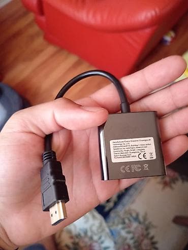 HDMI na VGA adapter (konverter) - Ulaz: HDMI muški konektor - Izlaz