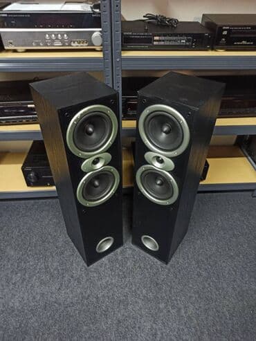 nosači za zvučnike: Podni Hi-Fi stereo zvučnici – par Wooden loud speaker LSS 1007 — 5