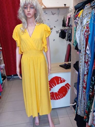 vok maks obuca: Haljine 100%pamuk NOVO! vel. M. L. Xl. 2xl cena 1450 din 💋Odmah — 1