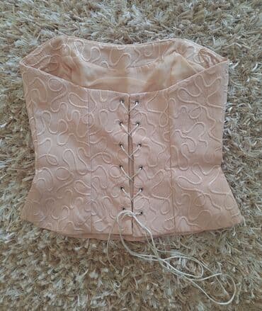 plisirana crna suknja: S (EU 36) — 2