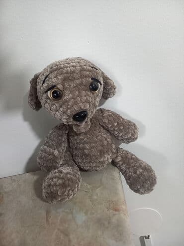 velicina za decu: Plišana igračka – pas - Mekana plišana igračka u obliku psića, u — 2