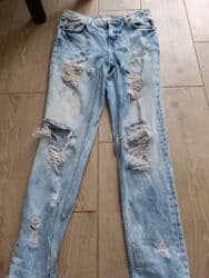 stradivarius farmerke sa cirkonima: Farmerke s — 1