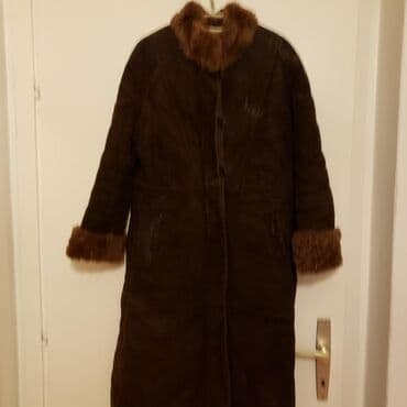 Fur coats: M, Without lining, color - Brown — 1