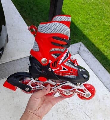 hy skate roleri cena: Roleri crveni mali
Od broja 27 do 33
Cena 3399 din — 2