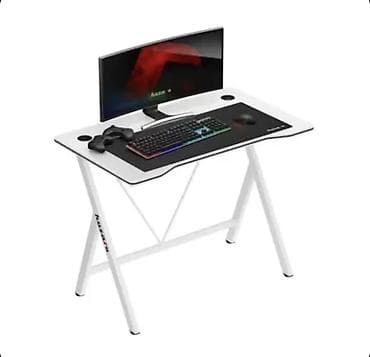 Kancelarijski stolovi: Gejmerski sto – kompaktan i funkcionalan -Ploča stola: 100 cm x 50 cm — 1