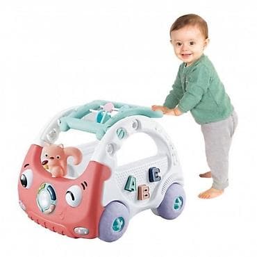 stalak za kupanje bebe: KikkaBoo Guralica Drive & Play pink (šifra: KKB8) - — 2
