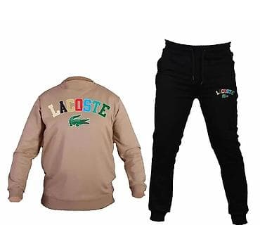 Women's Footwear: Men's Sweatsuit Lacoste, color - Black — 10