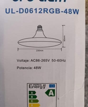 Ostali poslovi: LED Bluetooth sijalica sa zvučnikom 48w UL-D0612 1999 din Bluetooth — 8