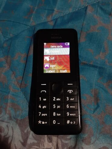 mrežni razdelnik: Nokia 106, bоја - Crna — 1