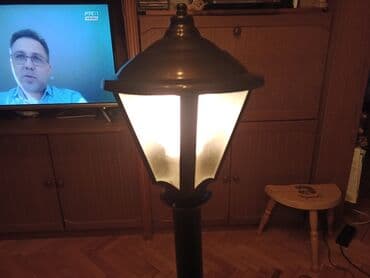 brener za plin: Mali lampion za dvorište. Visina 1m. Bez oštećenja. Moguće je slanje — 7
