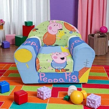 Stolovi: Bambi fotelja Dimenzija 50x55cm Sedeci deo 30x30cm kada se rasklopi — 24