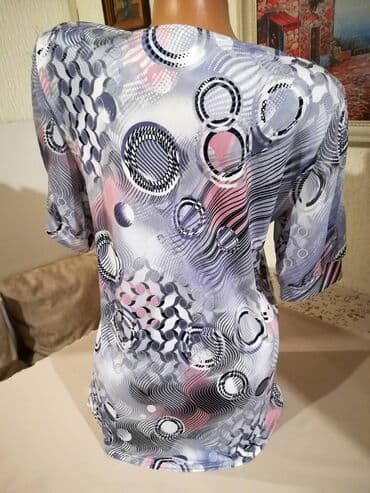 elegantne tunike za punije dame: Nova zenska bluza sa sarom Linsolita. Turska. Odlicna zenska bluza sa — 5