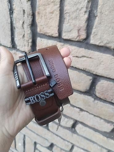 hugo boss zenske trenerke: ﻿﻿﻿Nov muski kozni markirani kais BOSS izradjen od vrlo kvalitetne — 1