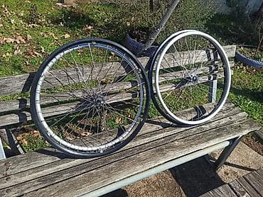 Invalidska kolica: Dva točka za invalidska kolica u perfektnom stanju, bez guma — 4