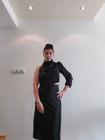 selection to perfection haljine: One size, color - Black, Evening, Long sleeves — 1