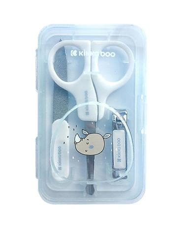 vaikiki vranje: KIKKA BOO manikir set za bebe – Narwhal blue/mint, 3 dela (Šifra — 1