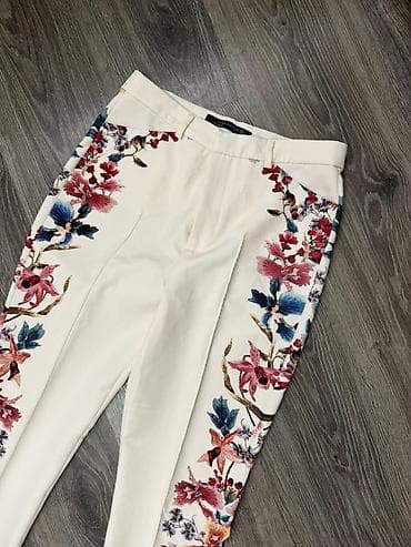 dormeo deka: Zara pantalone sa vezom sa strane, naznačene veličine M. Ovako su — 7