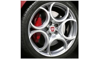 20555 r16 felni: Čepovi za felne FIAT - set 4 komada Čepovi za felne sa logom FIAT - — 10