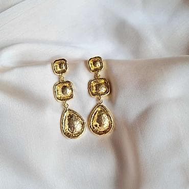 dukat nakit: Minđuše na šraf — 2