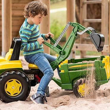 parkside radni stol za djecu: Utovarivač bager zadnji J.D. – Rolly Toys Šifra proizvoda: 40 Zemlja — 3