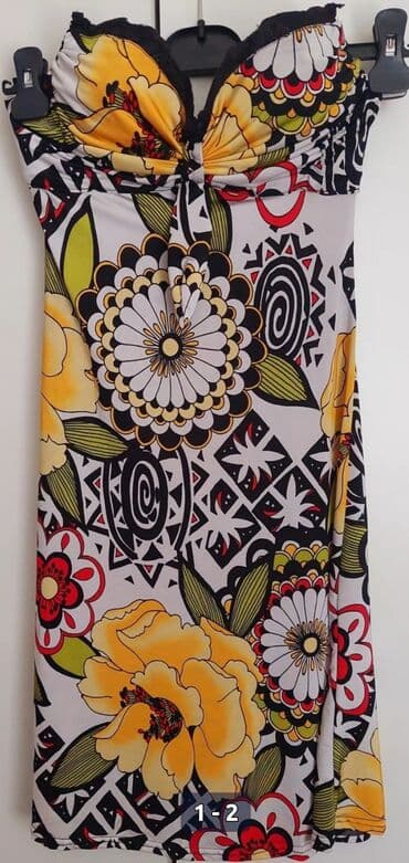 zenske jakne sa krznom: M (EU 38), color - Multicolored, Without sleeves — 1