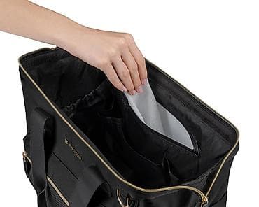muske kozne torbice mona: KikkaBoo Torba za mame Maxi premium black Šifra proizvoda: KKB2 — 4