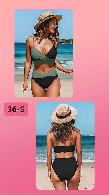 Dvodijelni ženski kupaći kostim – veličina 36 (S) - Model: bikinI sa