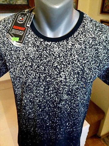 Muška odeća: Men's T-shirt bоја - Tamnoplava — 2