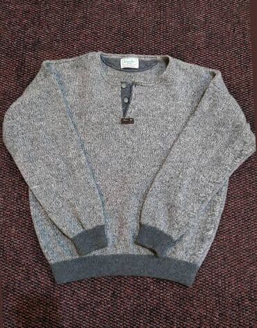 Džemper, Benetton, bоја - Siva, Vuna