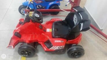 kola na baterije za decu: Dečiji električni gokart u stilu formule, dostupan u crvenoj i žutoj — 3